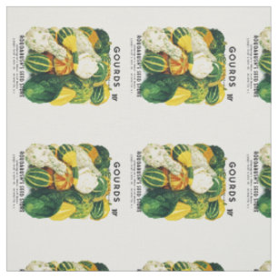 Tissu Étiquette de paquet de graine de Gords