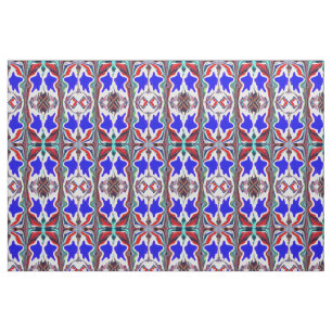 Tissu Étoile bleue