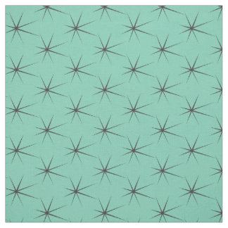 Tissu Étoiles de gris d'années '50 sur la rétro