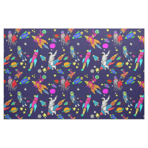 tissu étranger d'astronaute de rodéo de fusée