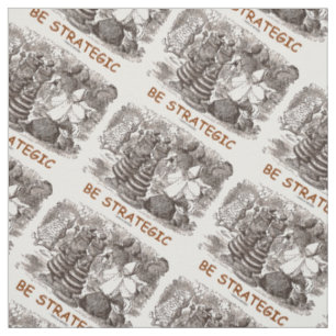Tissu Être Stratégique À Travers Le Regard