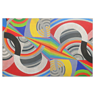 Tissu Fabric-Abstrait-Robert Delaunay 4