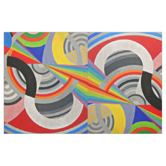 Tissu Fabric-Abstrait-Robert Delaunay 4