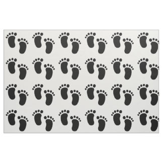 Tissu Fabric d'empreinte de bébé