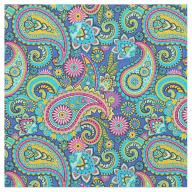 Tissu Fabric - Pasley Green and Blue (Fermer)