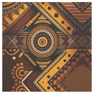 Tissu Fabric Tribal Africain - Une toile de la culture