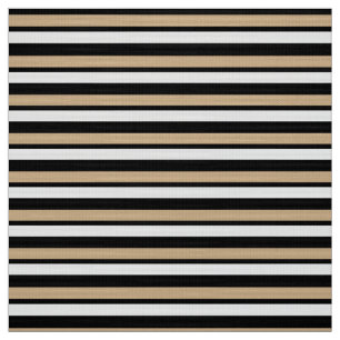 Tissu fait sur commande blanc et noir bronzage