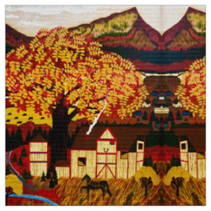 Tissu Fall Americana Farm