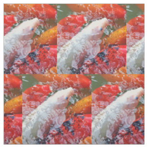 Tissu Falln Gathering Koi