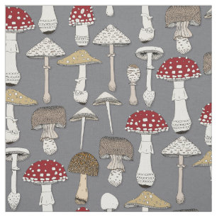 Tissu fer à champignons