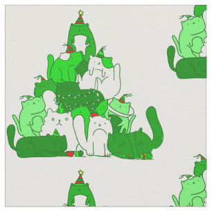 Tissu fêtes hippique de Noël