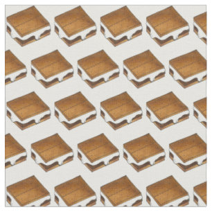 Tissu Feu de Campement Smores Toasé Marshmallow S'mores