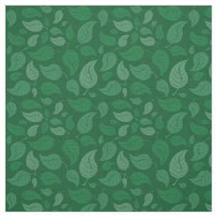 Tissu Feuille vert