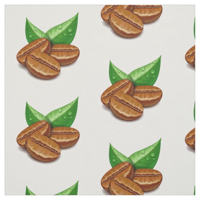 Tissu Fèves de café (Échantillon)