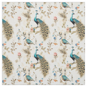 Tissu Fier Whimsical : Whimsy Peacock