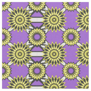 Tissu Fierté non binaire sans couture motif de fleurs vi