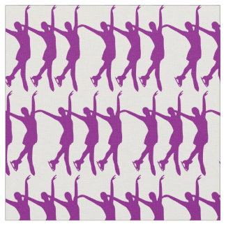 Tissu Figure de la structure de patinage de glace Synchr