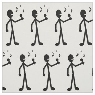 Tissu Figure de stick