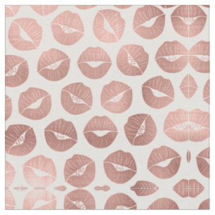 Tissu Fille mignonne Artsy Rose Or Main Tirée Baisson Lè