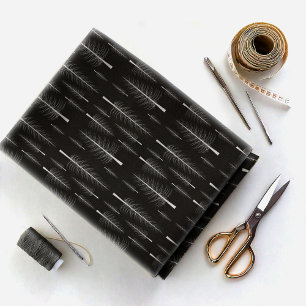 Tissu Fir nu blanc sur n'importe quelle couleur ID877