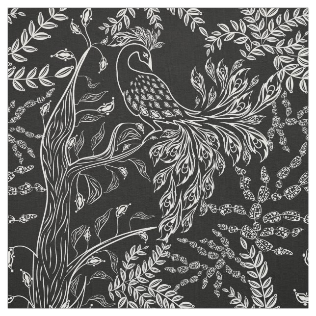 Tissu Firebird, oiseau (Échantillon)