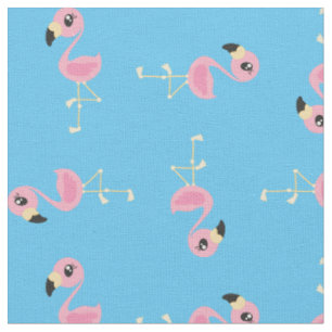 Tissu Flamant rose rose mignon Tropical Imprimé Enfants
