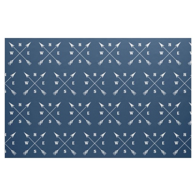 Tissu Flèches compass (Fat Quarter)