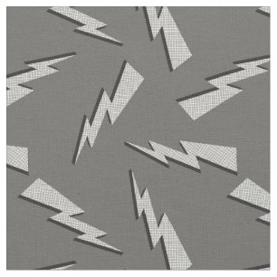 Tissu flèches grasses géométrique moderne boulon gris ne