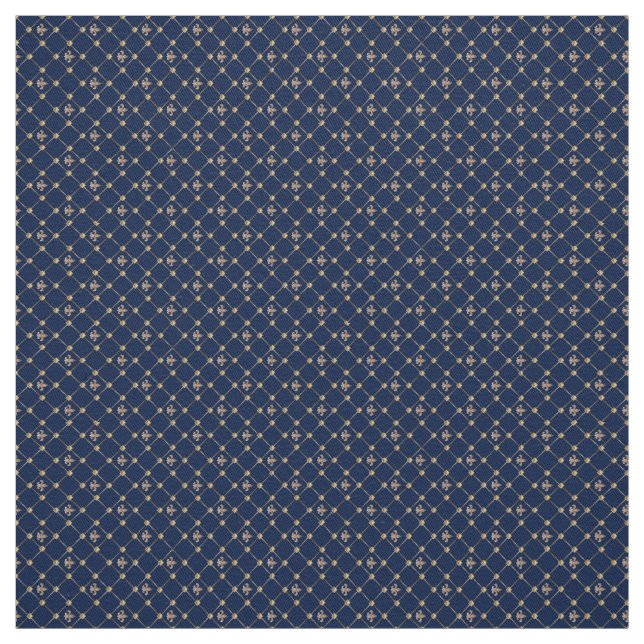 Tissu Fleur de Lis (Échantillon)
