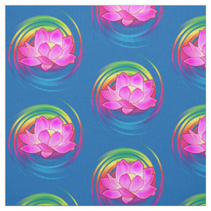 Tissu Fleur de Lotus