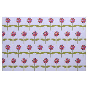 Tissu Fleur de marguerite brillant en plastique motif fl
