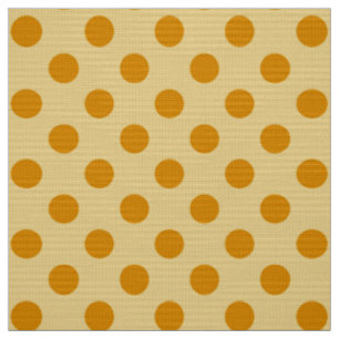 Tissu FLEUR SAUVAGE - Pois d'or classique sur Mod Yellow