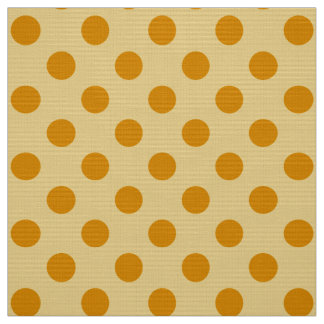 Tissu FLEUR SAUVAGE - Pois d'or classique sur Mod Yellow