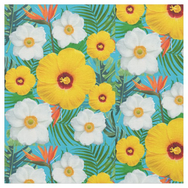 TISSU FLEURS (Fermer)