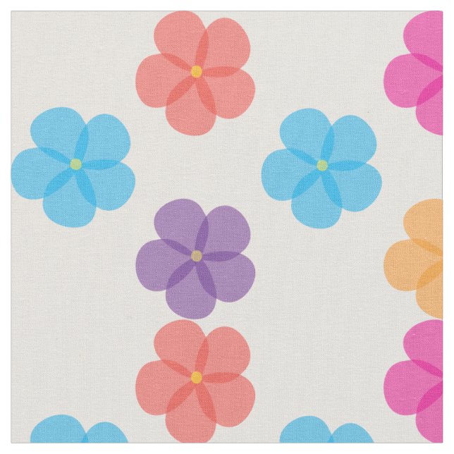 Tissu Fleurs à l'aquarelle (Fermer)