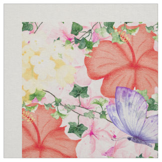 Tissu Fleurs d'Autrefois