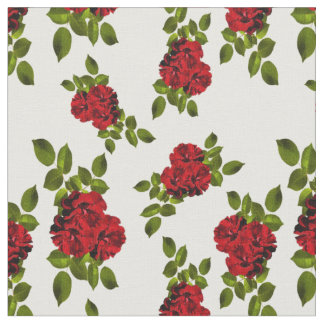 Tissu Fleurs de carnation