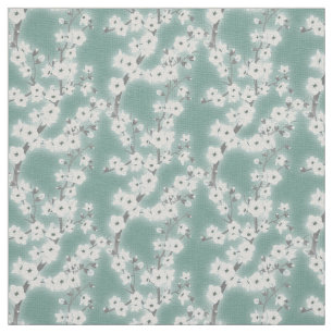 Tissu Fleurs de cerisier florales