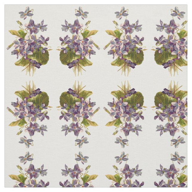 Tissu Flora pourpre (Échantillon)