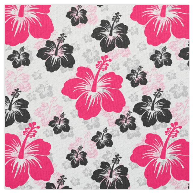 Tissu Floral rose Abstrait (Échantillon)