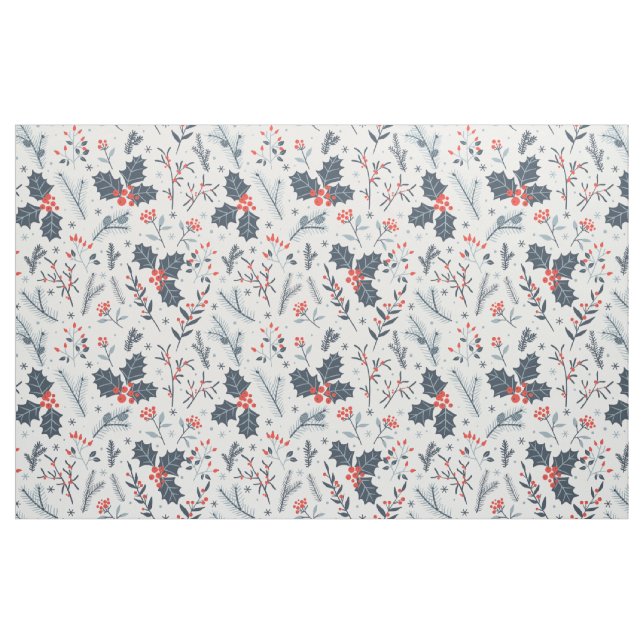 Tissu Flore hivernale (Fat Quarter)