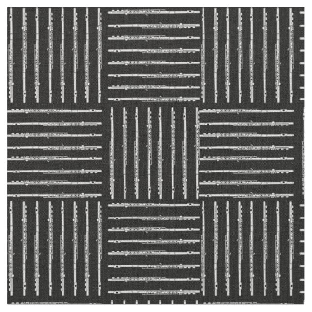 Tissu Flute Crosshatch (Fermer)