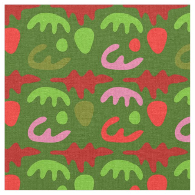 Tissu Formes abstraites (Fermer)