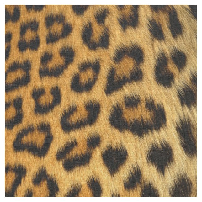 Tissu Fourrure Faux Leopard Spod (Fermer)