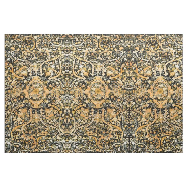Tissu Fruits et motifs floraux de la Renaissance (Fat Quarter)