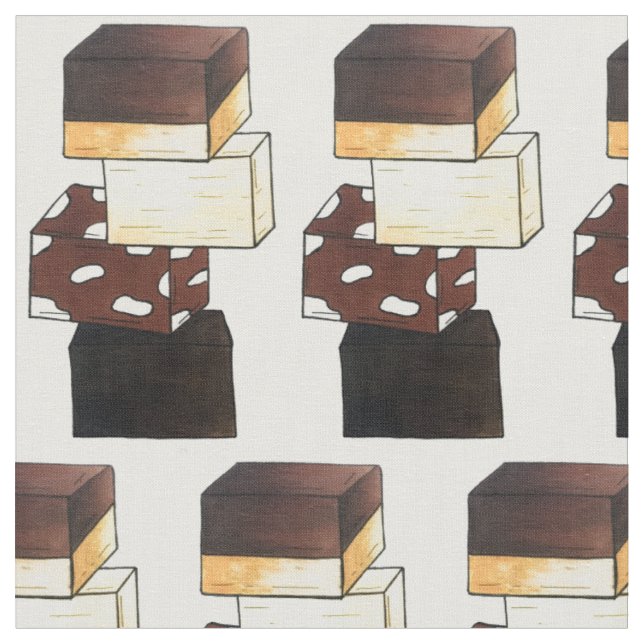 Tissu Fudge Stack Confection Confection Sucres de confis (Fermer)