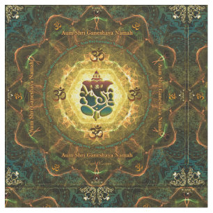 Tissu Ganesha - succès, victoire, prospérité, la