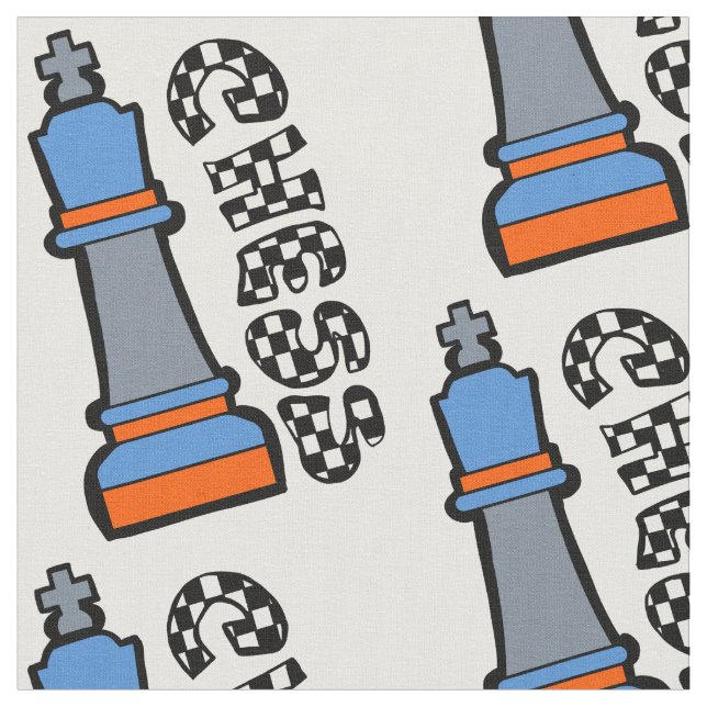 Tissu garçon d'échecs (Fermer)