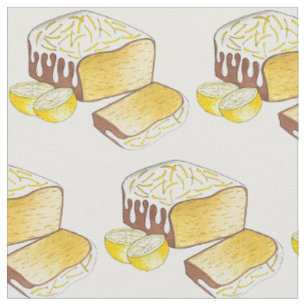 Tissu Gâteau citron Pound Pâte de gâteau Cuisine britann