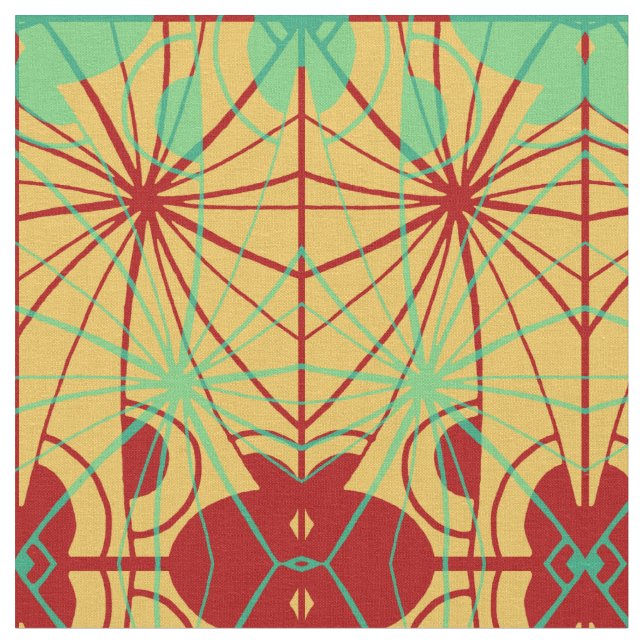 Tissu Géométrie en couche (Fermer)